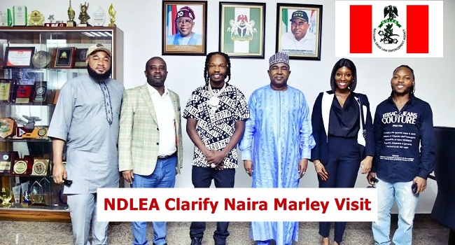 NDLEA Clarify Naira Marley Visit
